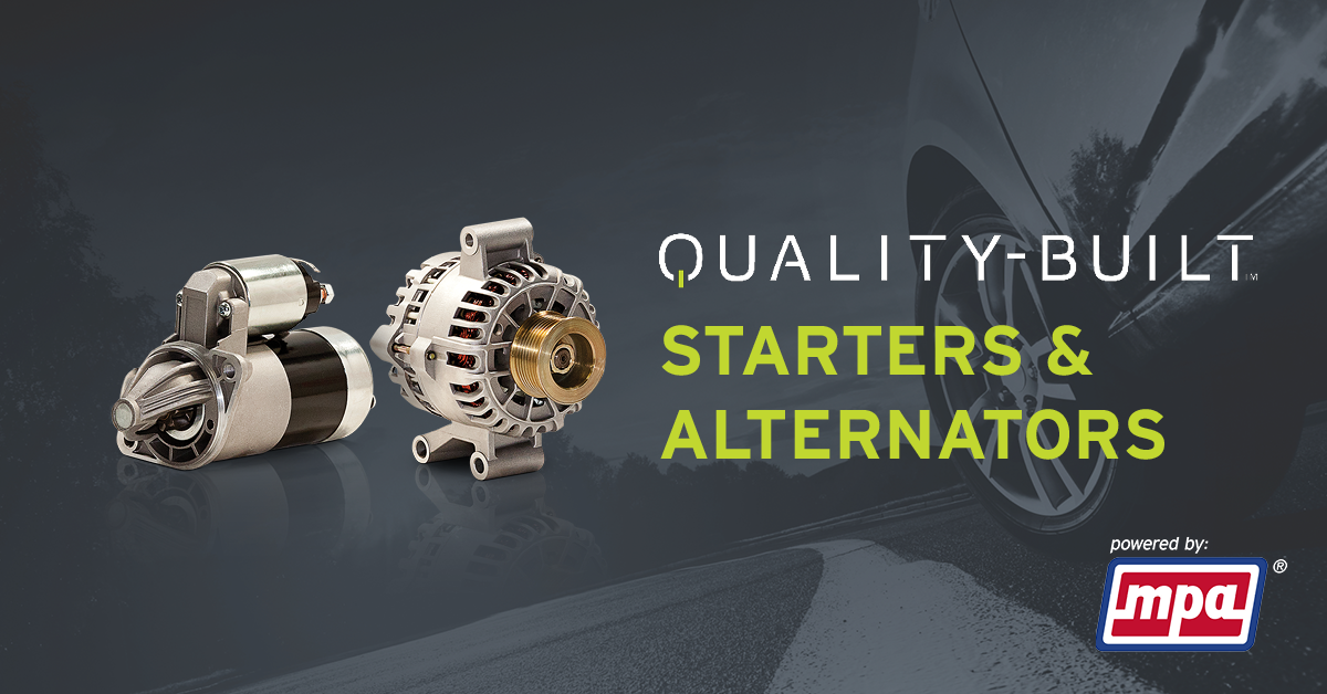 Quality-Built Starters & Alternators